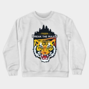 Tiger Break the Rules Crewneck Sweatshirt